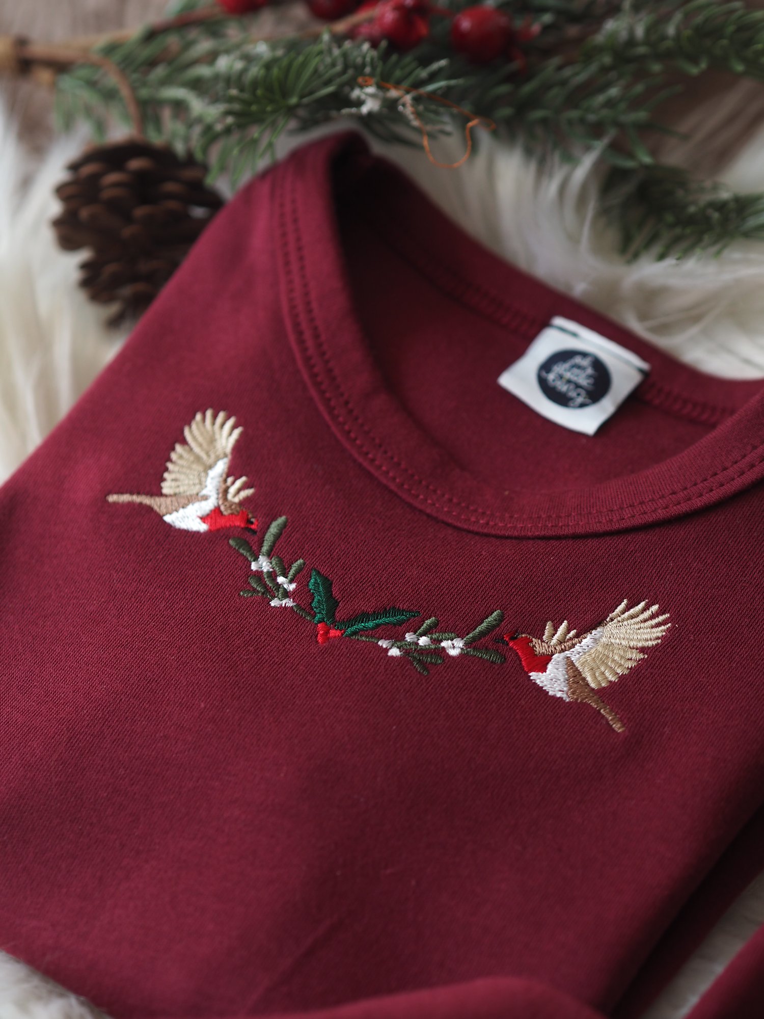 Image of Deck The Halls - Burgundy Lounge Set