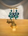 Eden Earrings in Green