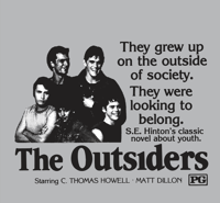 Image 2 of They grew up on the outside of society. Newspaper advertisement graphic 1983