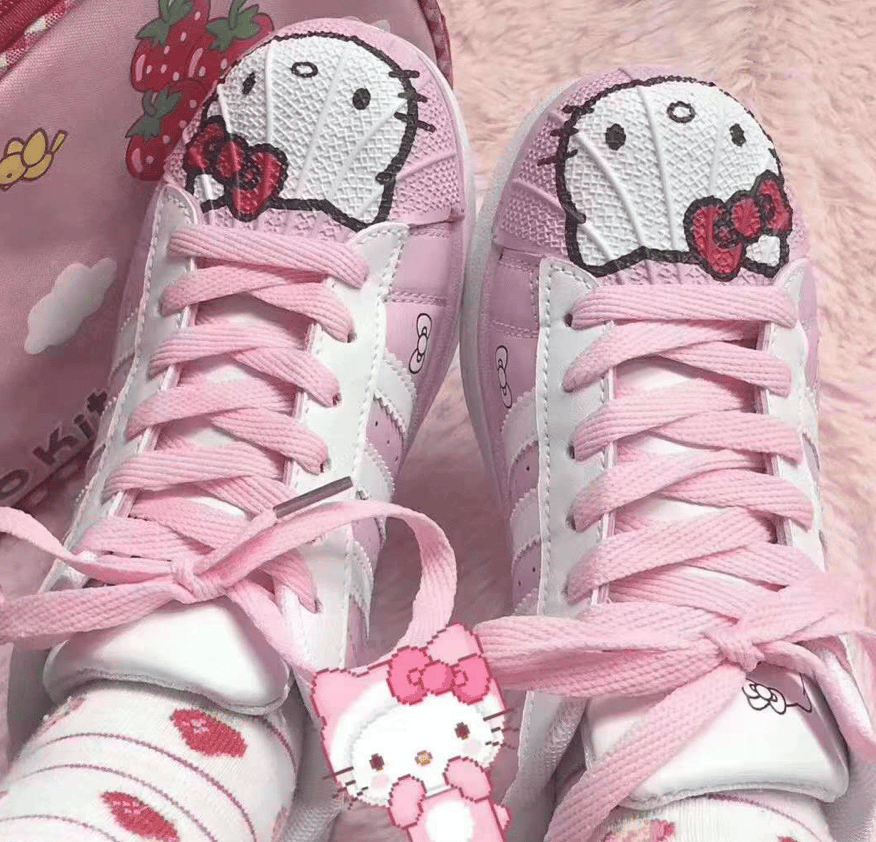 Image of Hello Kitty Superstar Shoes