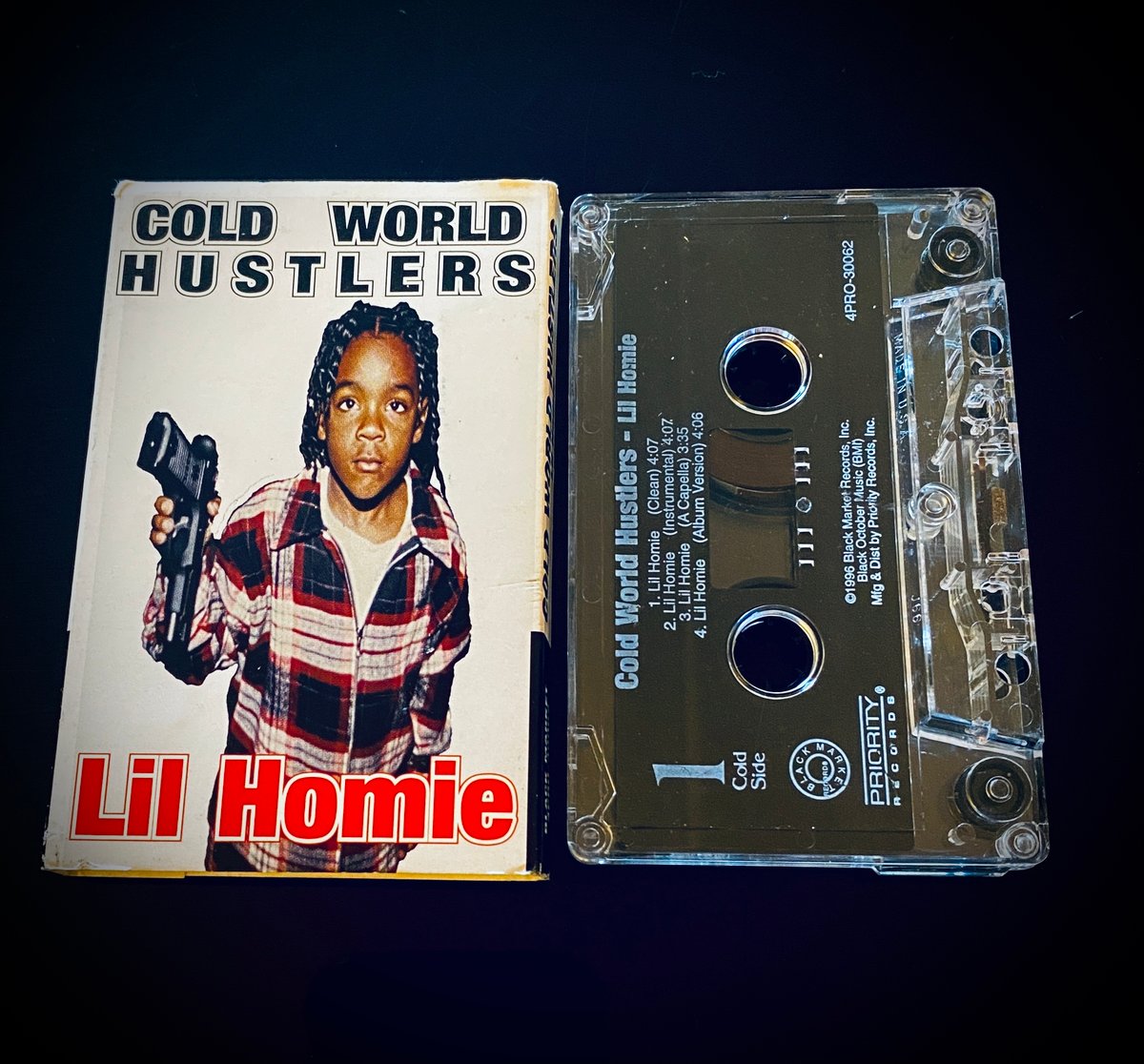 Image of  Cold World Hustlers “ Lil Homie” maxi