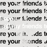 Image 2 of All My Friends (Hand Finished Giclée Print)