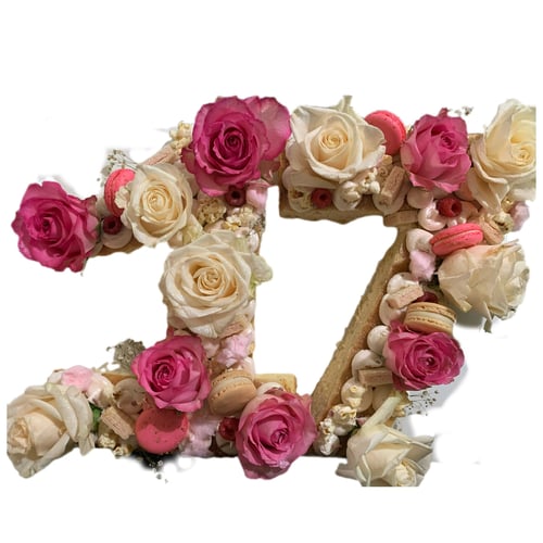 Image of Spring Letter/Number Cakes