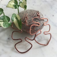 Copper Monstera leaf