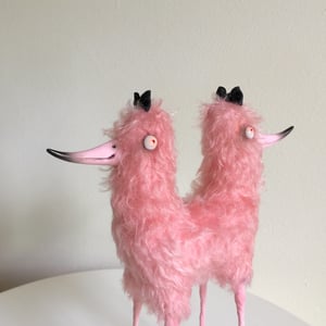 Image of Anna and Sylvie the Two Headed Ballerina Bird