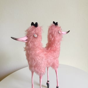 Image of Anna and Sylvie the Two Headed Ballerina Bird