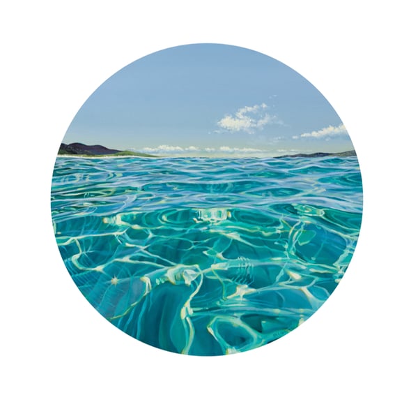 Image of Luskentyre calm Harris giclee print
