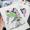 ‘Bug Hunt ’ - Screenprint