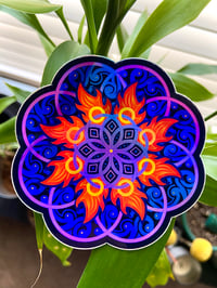 Ring of Fire (Holographic sticker)