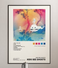 Image 4 of Kids See Ghosts - Kids See Ghosts, Kanye West & Kid Cudi Album Cover Poster