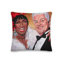 La Reina y El Rey Premium Pillow 18" x 18"