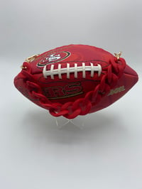 Image 2 of RED FOOTBALL BALLBAG