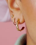 Small Melted Hoops