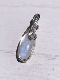 Long Oval Rainbow Moonstone