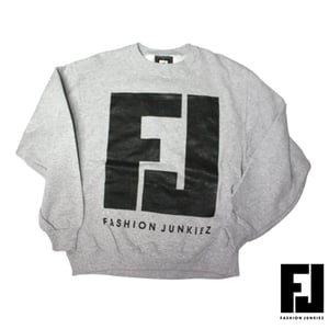 Image of The "Do It Big" Collector's Edition Crewneck in Heather Grey - Sweaters By Fashion Junkiez™