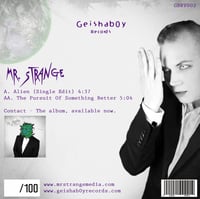 Image 2 of Mr. Strange - Alien / The Pursuit Of Something Better Ltd Dark Purple 7"