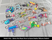 Image 1 of Splatoon Weapon Charms - Sheldon's Picks