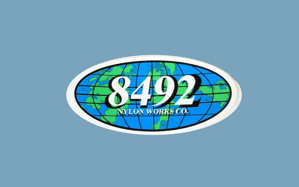 8492 Logo Sticker (Oval)