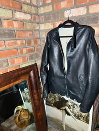 Image 1 of Cafe python leather jacket 