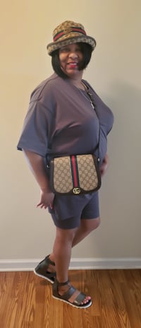 Image 3 of Flirty in Gray 2pc short set 