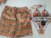 BURBERRY COUPLE SET