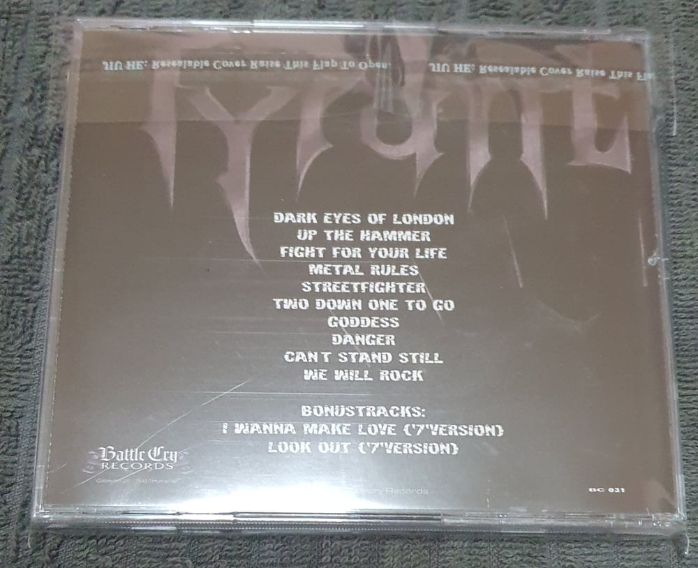 TYRANT - Fight For Your Life CD
