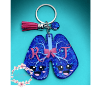 Image 1 of Lungs keychain