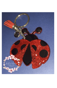 Image 1 of Ladybug keychain