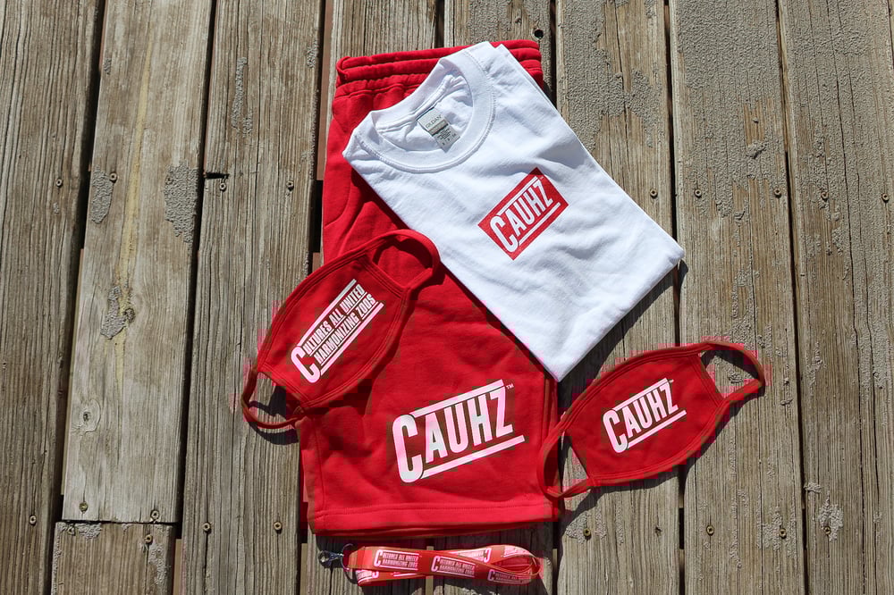 Cauhz™️ Red Sweat Shorts