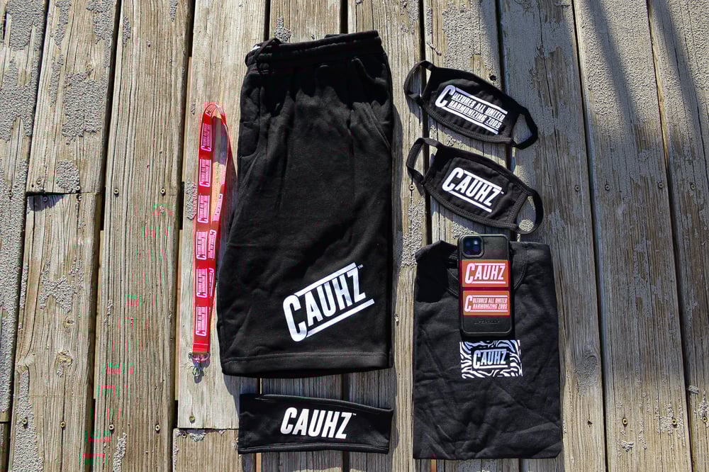 Cauhz™️ Black Sweat Shorts