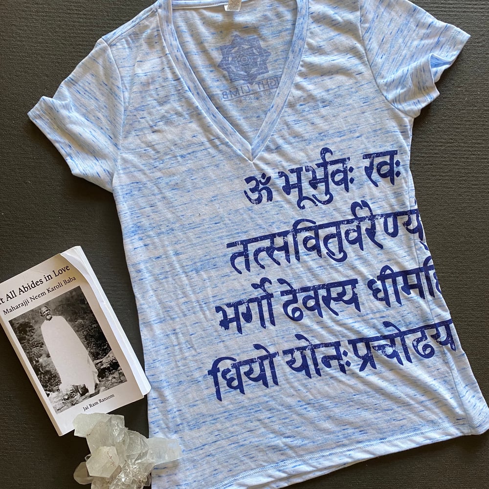 Gayatri Mantra V-neck