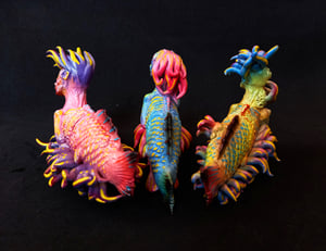 Image of The Belles of Fiji Sofubi Toy Gorgoloid Custom One Offs