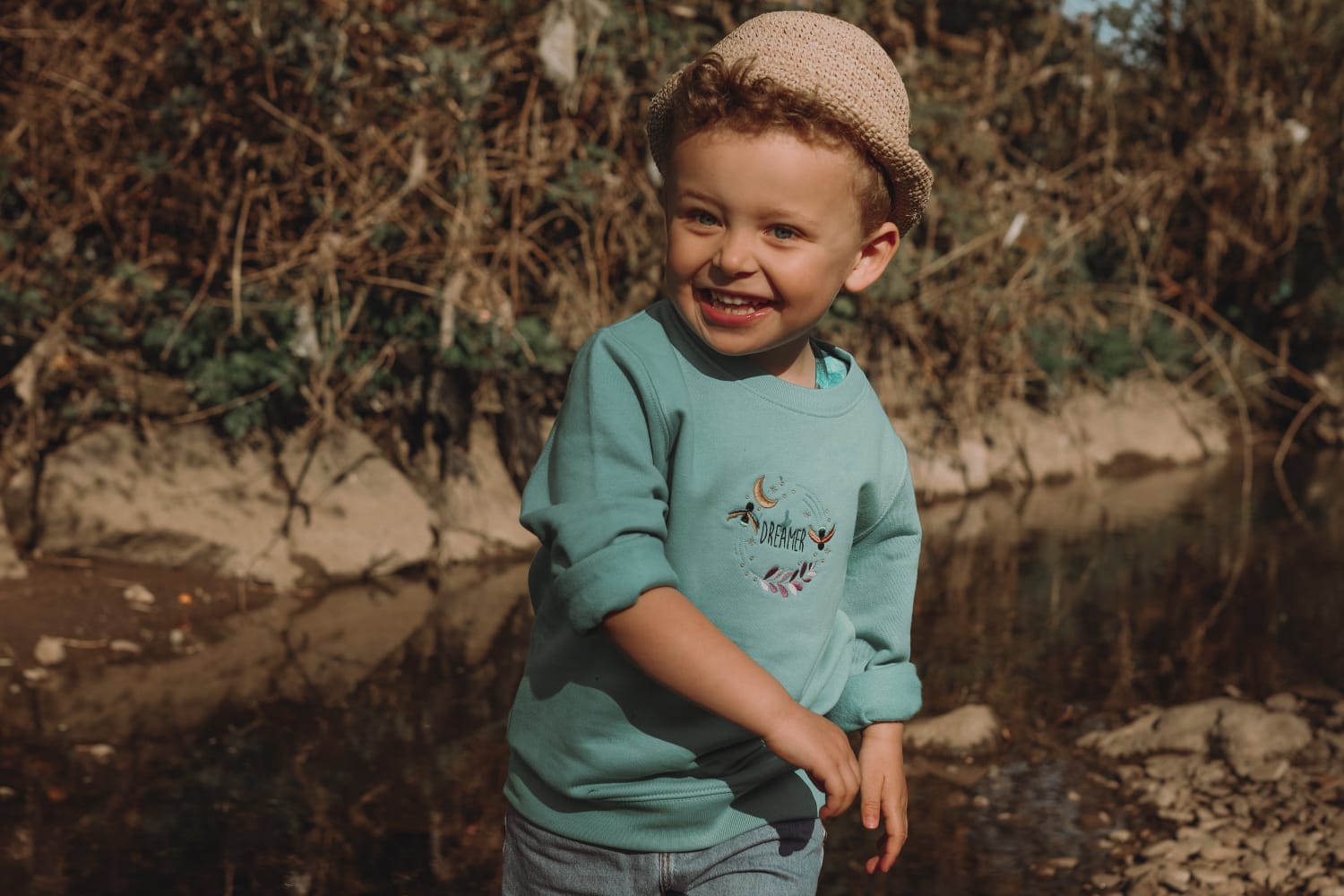 Image of Fireflies - Teal Sweater