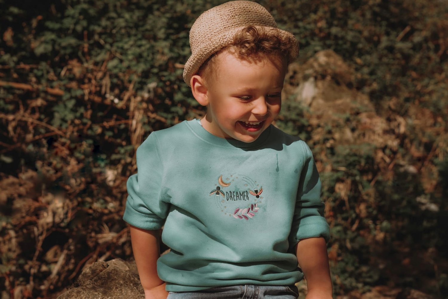 Image of Fireflies - Teal Sweater