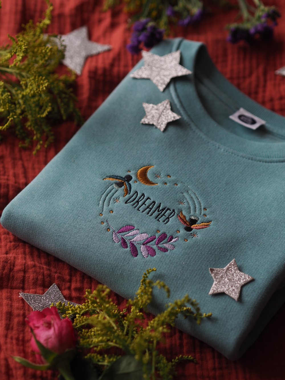 Image of Fireflies - Teal Sweater