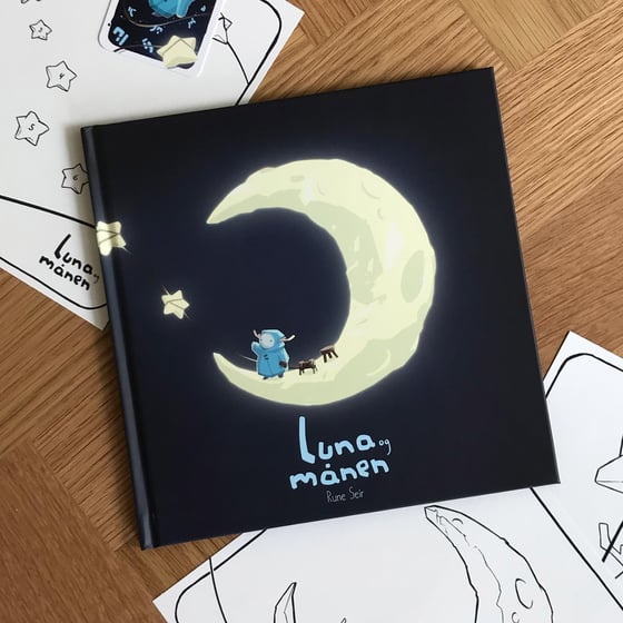 Image of Luna og månen