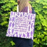 Image 2 of Lipoedema Double Sided Tote Bag