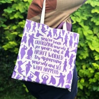 Image 4 of Lipoedema Double Sided Tote Bag