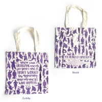 Image 3 of Lipoedema Double Sided Tote Bag