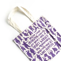 Image 1 of Lipoedema Double Sided Tote Bag