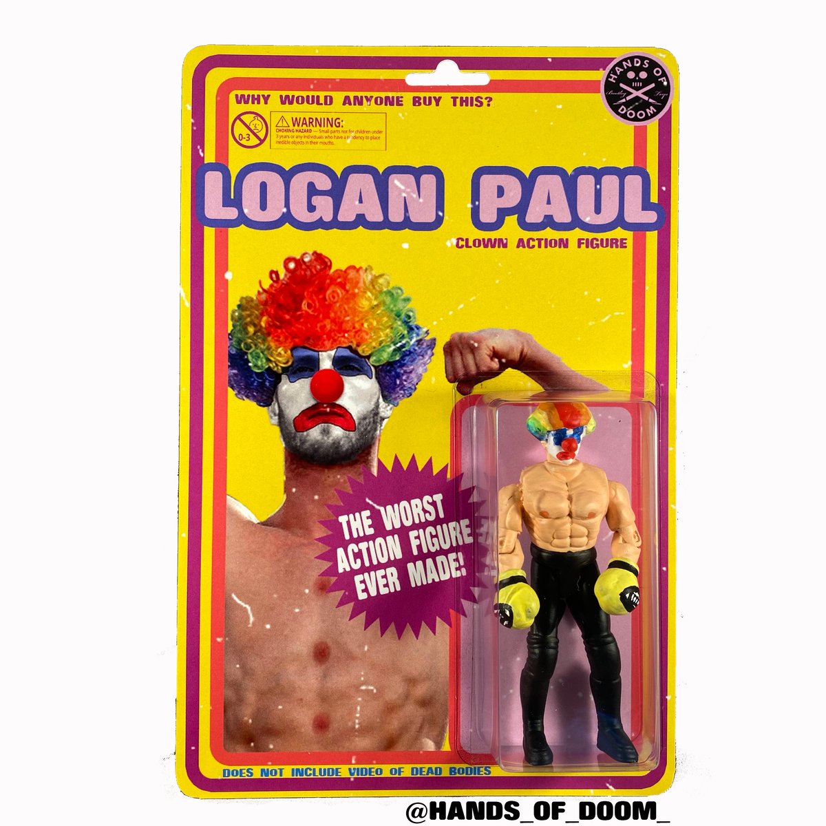 Image of Clown Paul Action Figure 