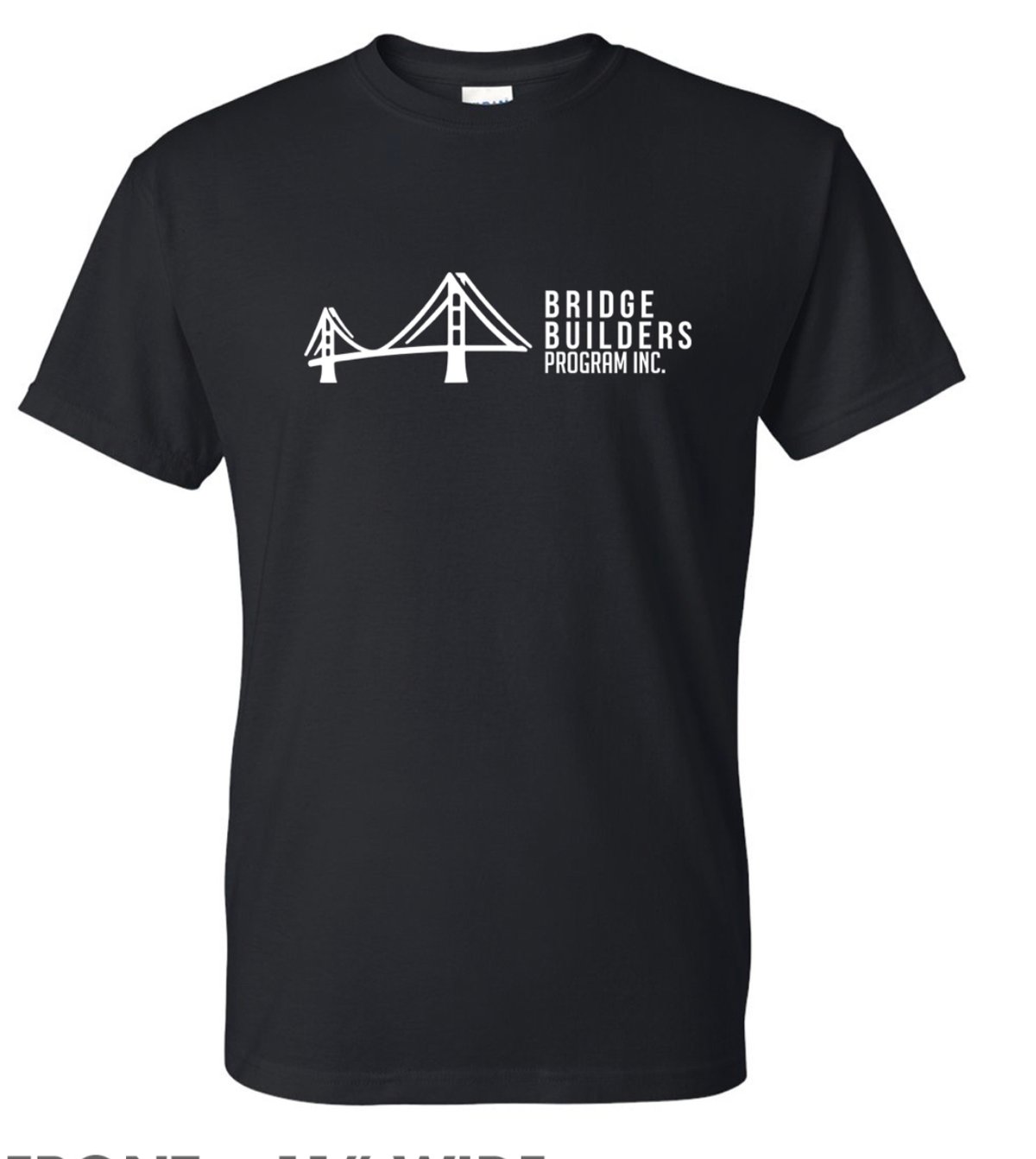 Image of Bridge Builders Program Inc  (BlackT-Shirt) 