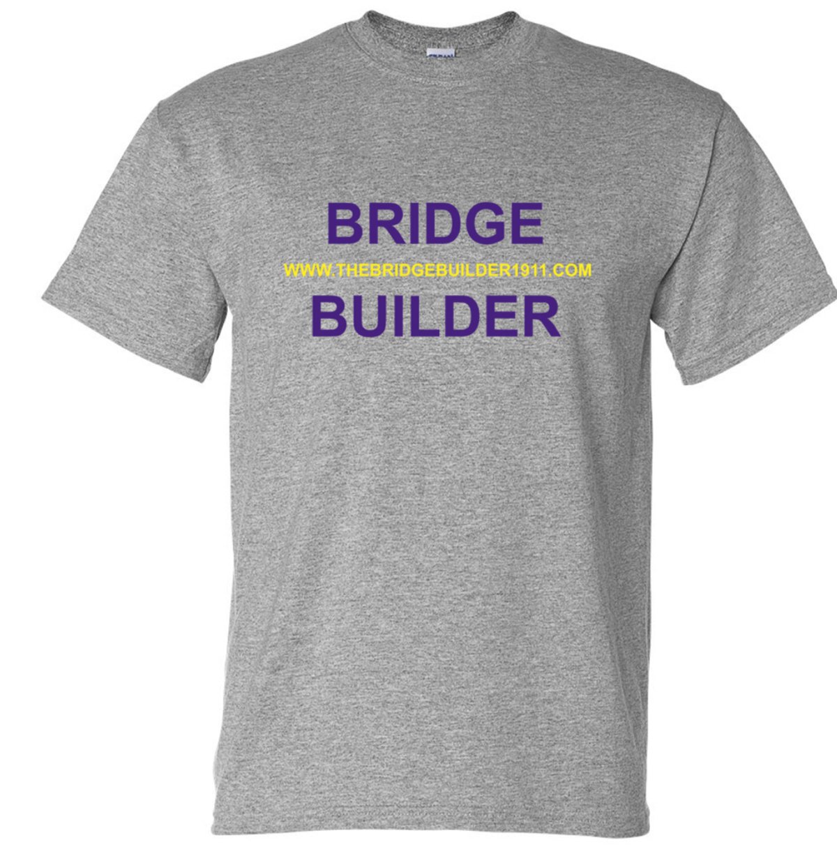 Image of Bridge Builders Program Inc (Grey T-Shirt) 