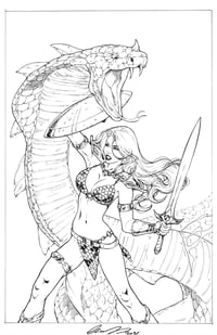 Image 1 of The Invincible Red Sonja #3