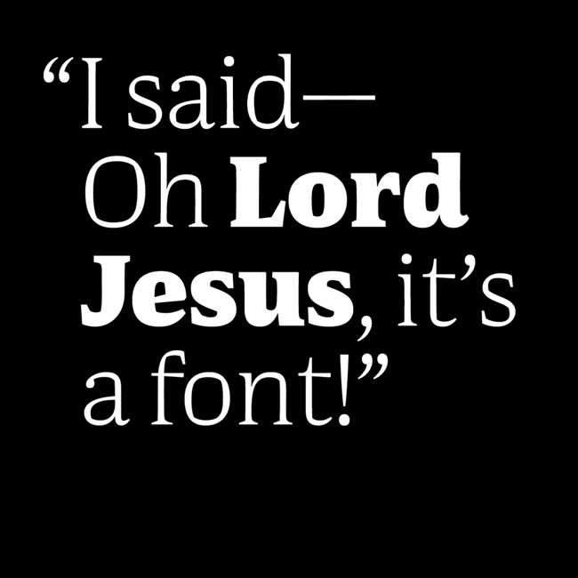Sweet Jesus Font