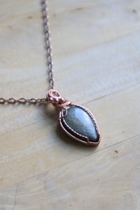 Image 3 of Copper x Golden Obsidian Pendant