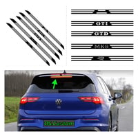 Image 1 of X1 Vw Golf Mk8 Gti R Gtd Brake light Overlay sticker Decal 