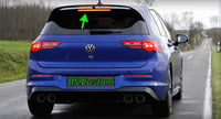 Image 2 of X1 Vw Golf Mk8 Gti R Gtd Brake light Overlay sticker Decal 