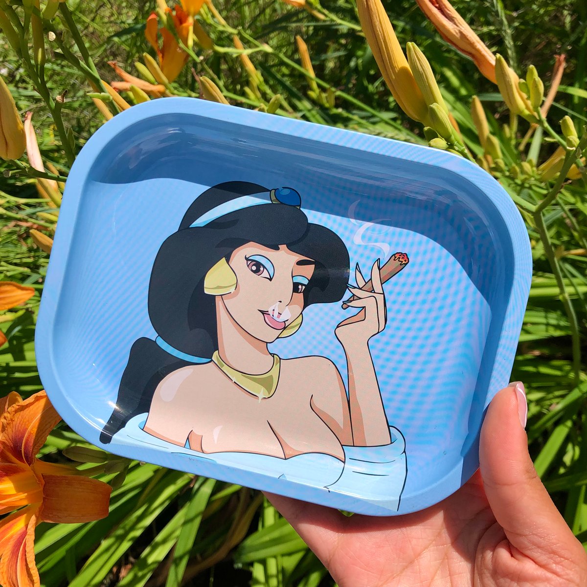 Princess Jazzmine Rolling Tray - Custom Rolling Tray - Design Your Own Personalized  Rolling Tray