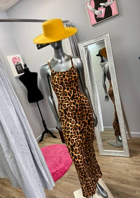 Leopard body dress